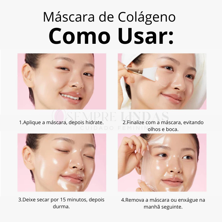 mascara pele de boneca